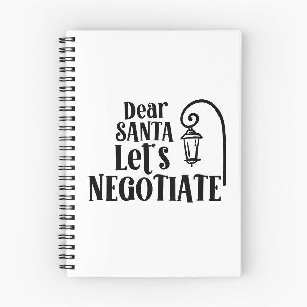 Item preview, Dear Santa Let’s Negotiate designed and sold by miraipa.