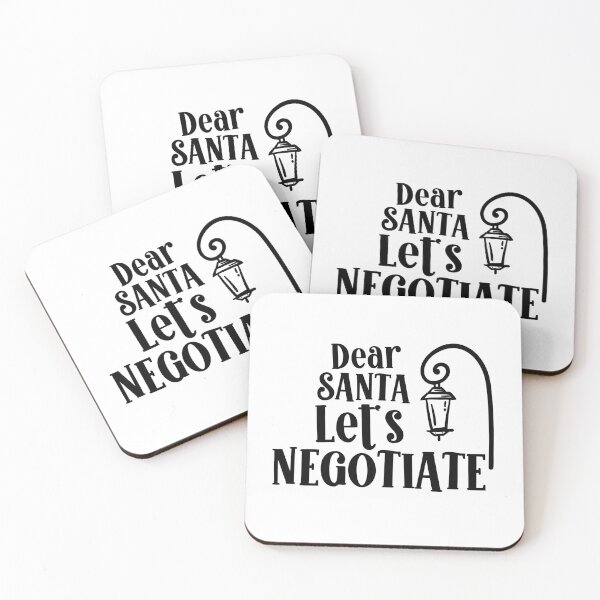 Item preview, Dear Santa Let’s Negotiate designed and sold by miraipa.