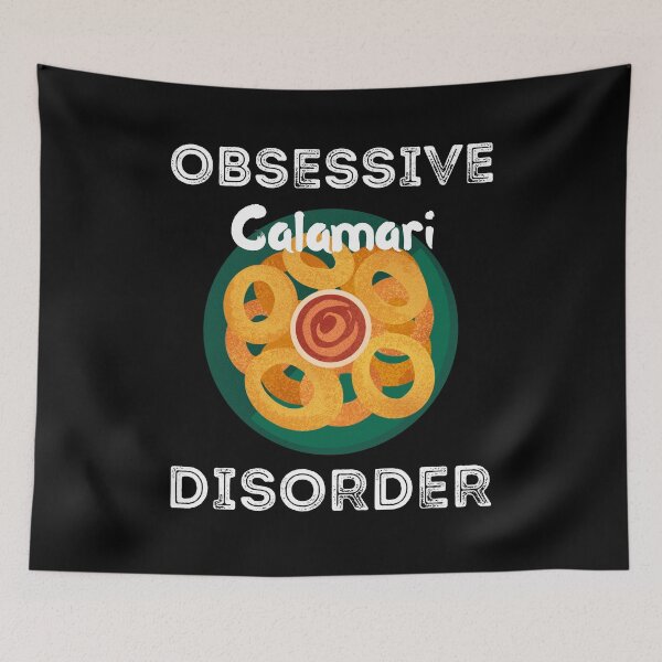 Item preview, Obsessive Calamari Disorder Shirt  designed and sold by zoonix.