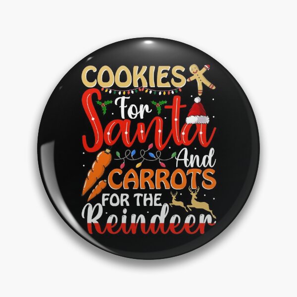 Item preview, Christmas COOKIES FOR SANTA AND CARROTS FOR THE REINDEER designed and sold by Linenist.