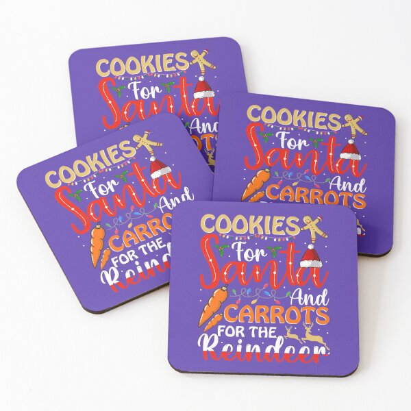 Item preview, Christmas COOKIES FOR SANTA AND CARROTS FOR THE REINDEER designed and sold by Linenist.