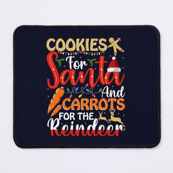 Item preview, Christmas COOKIES FOR SANTA AND CARROTS FOR THE REINDEER designed and sold by Linenist.