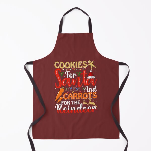 Item preview, Christmas COOKIES FOR SANTA AND CARROTS FOR THE REINDEER designed and sold by Linenist.