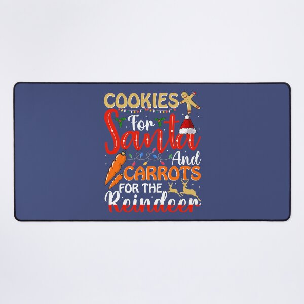 Item preview, Christmas COOKIES FOR SANTA AND CARROTS FOR THE REINDEER designed and sold by Linenist.
