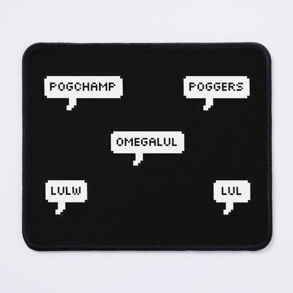 Item preview, poggers pogchamp lul lulw omegalul designed and sold by CrystalCrush.