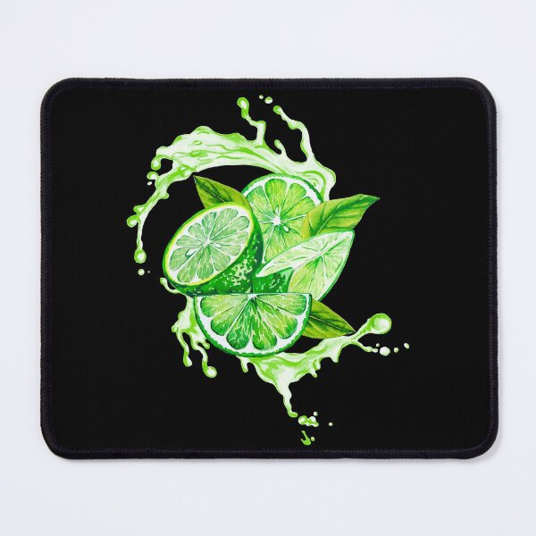 Item preview, Limes and Leaves Splash designed and sold by Happy-PrintZ.