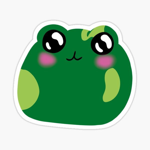 Blob Frog Sticker