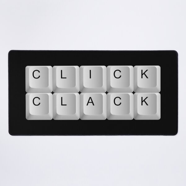 Item preview, Click Clack goes the Mechanical Keyboard designed and sold by CrystalCrush.