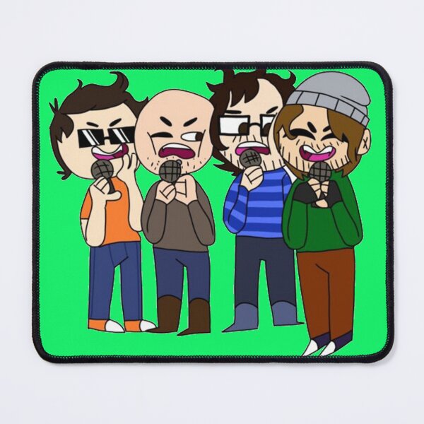 Item preview, Smiling friends - SleepyCast funny cartoon designed and sold by VinCut.