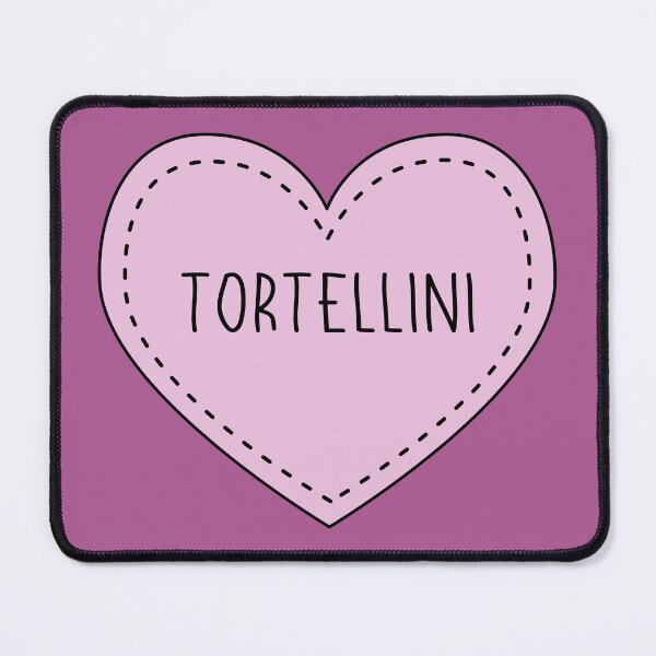 Item preview, Tortellini Italian Pasta Cute Purple Heart Stitches designed and sold by cashewdays.