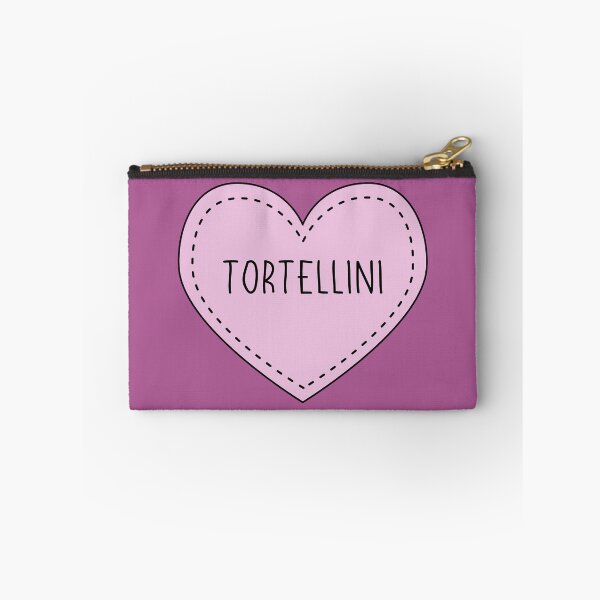 Item preview, Tortellini Italian Pasta Cute Purple Heart Stitches designed and sold by cashewdays.