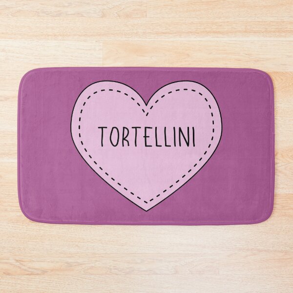Item preview, Tortellini Italian Pasta Cute Purple Heart Stitches designed and sold by cashewdays.