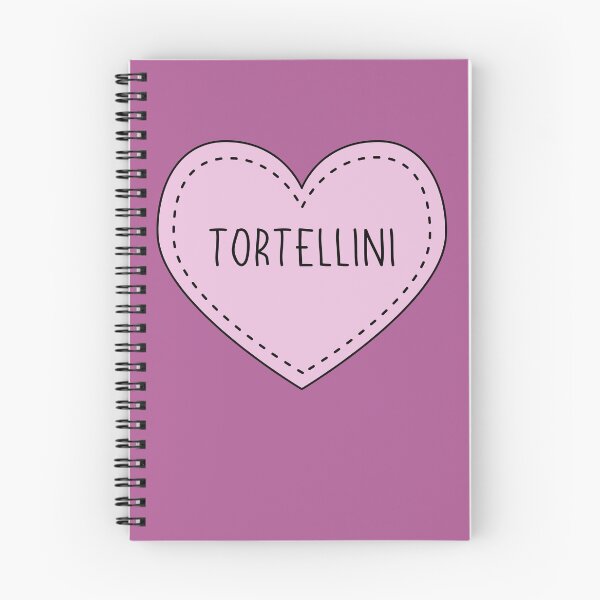Item preview, Tortellini Italian Pasta Cute Purple Heart Stitches designed and sold by cashewdays.