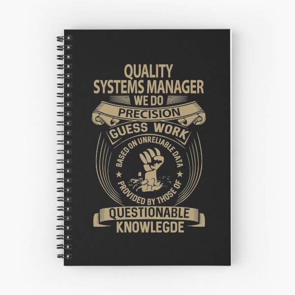 Item preview, Quality Systems Manager T Shirt - We Do Precision Job Gift Item Tee designed and sold by smueller39.