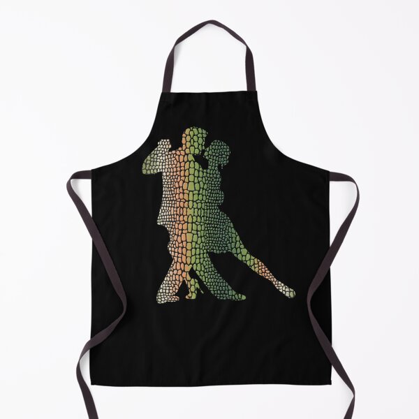Item preview, TANGO DANCERS - SNAKE LIZARD REPTILE TEXTURE - COUPLE SILHOUETTE designed and sold by KoolDsignsDANCE.