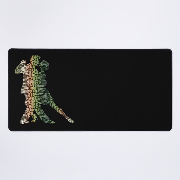 Item preview, TANGO DANCERS - SNAKE LIZARD REPTILE TEXTURE - COUPLE SILHOUETTE designed and sold by KoolDsignsDANCE.