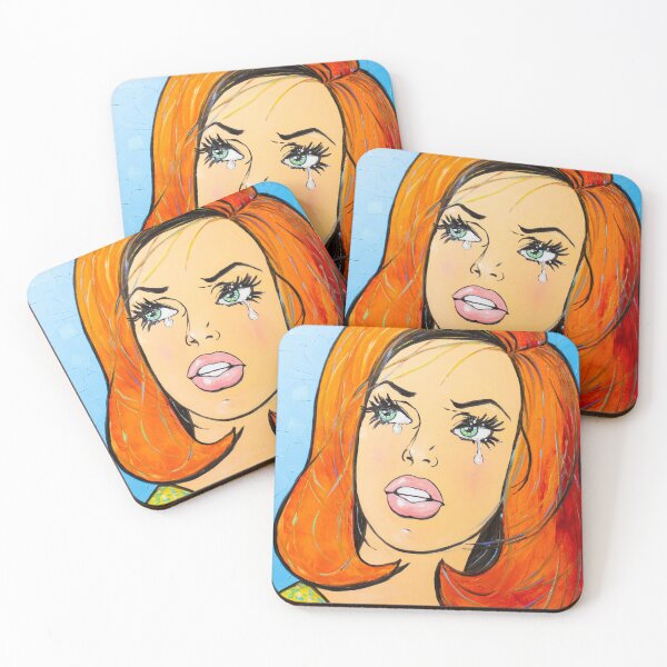 Item preview, Crying girl with red hair designed and sold by Natalia_Shchip.