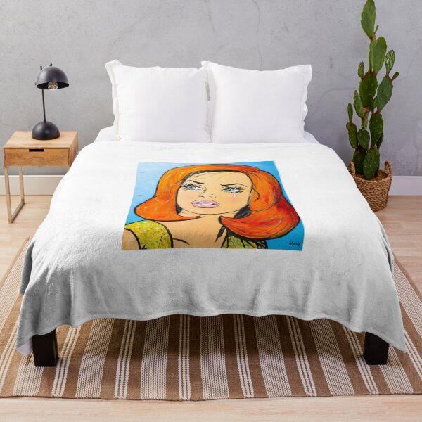 Item preview, Crying girl with red hair designed and sold by Natalia_Shchip.