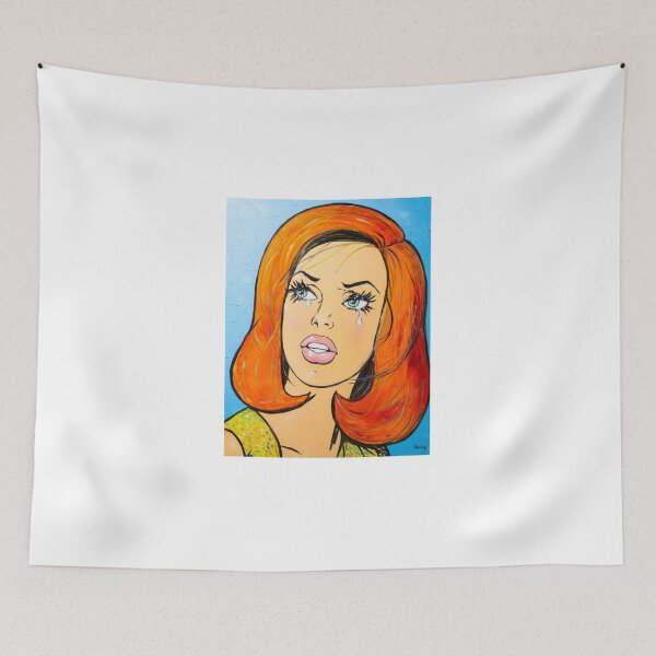 Item preview, Crying girl with red hair designed and sold by Natalia_Shchip.