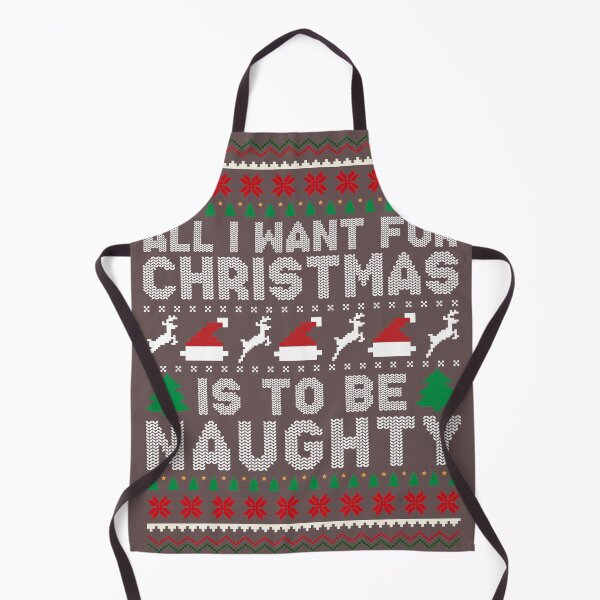 Item preview, Christmas Christmas "Naughty but nice" designed and sold by roboartpixel.