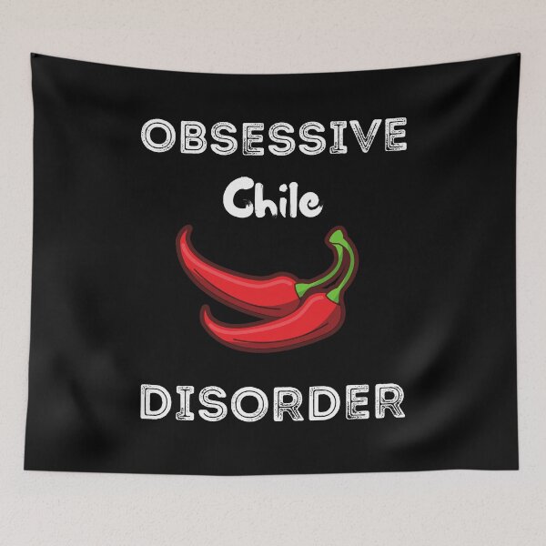 Item preview, Obsessive Chile Disorder Shirt  designed and sold by zoonix.