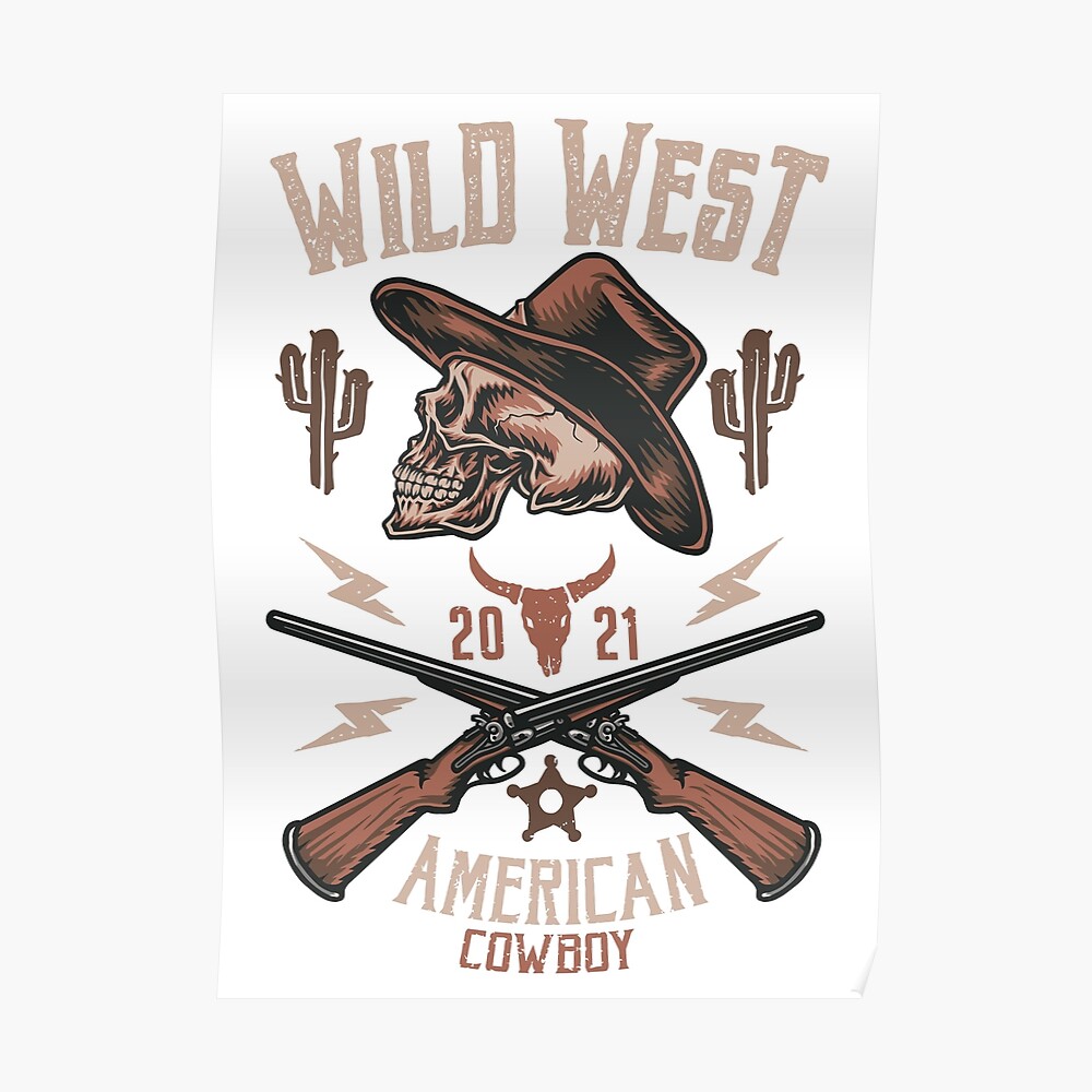 I Do Cowboy Stuff America Cowboys Wild West USA' Sticker