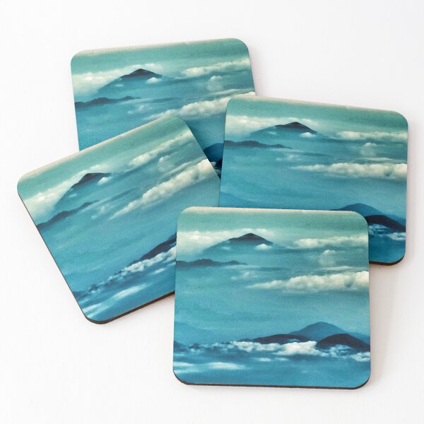 Item preview, Mountains From Aeroplane Window Java Indonesia designed and sold by cashewdays.