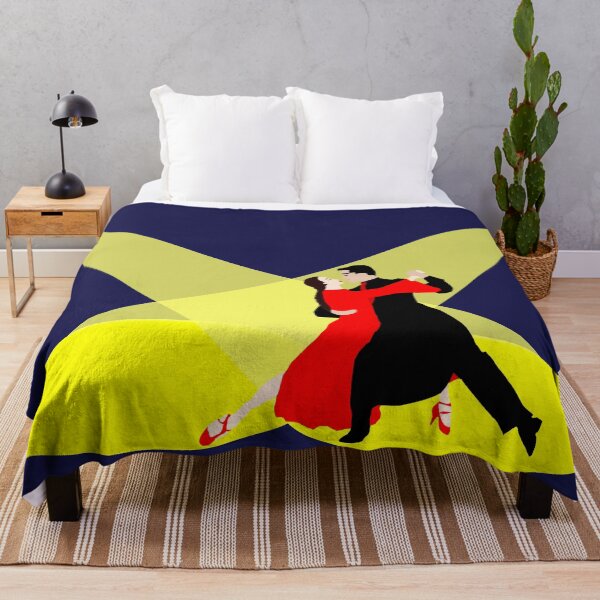 Item preview, Young couple is dancing tango at night under spotlights designed and sold by bonnashejve.
