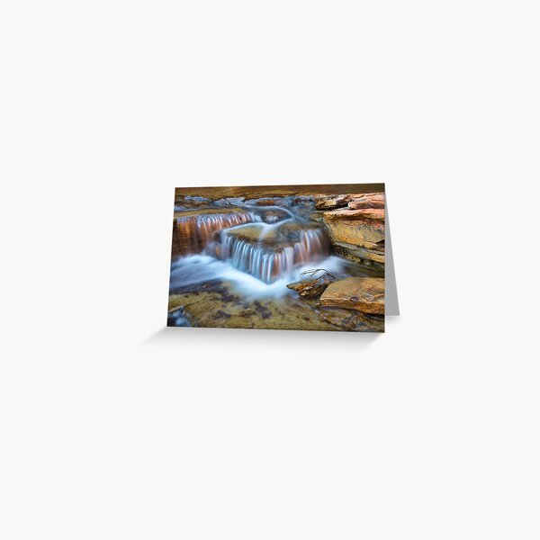 The Square Fall Greeting Card
