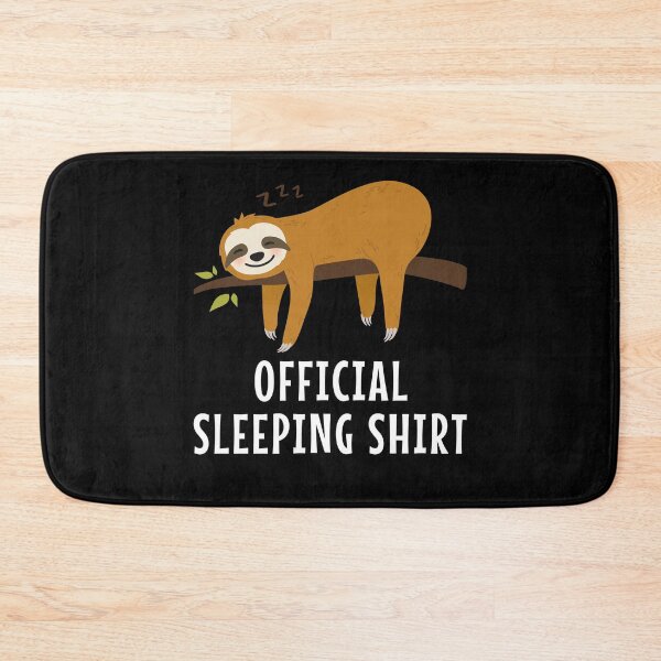 Item preview, My Official Sleepin Shirt - funny sloth designed and sold by BananaKivi.