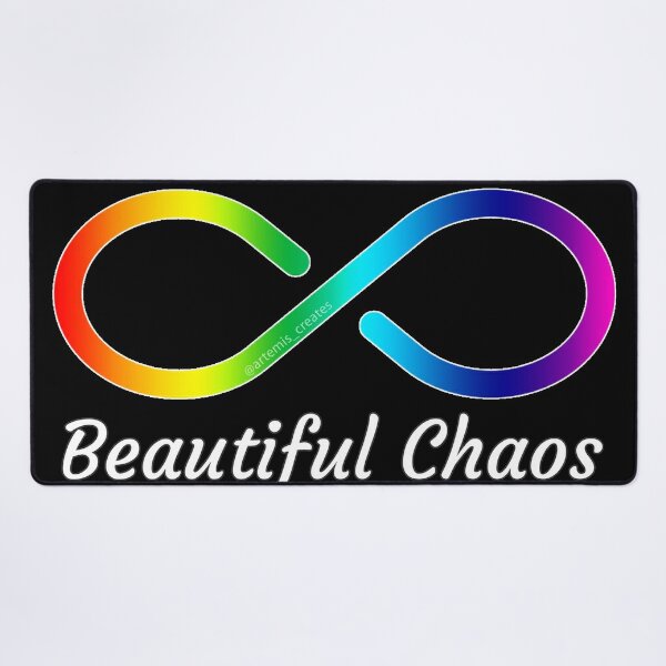 Beautiful Chaos - Neurodiversity Desk Mat