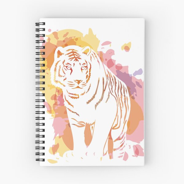 Item preview, Tiger on a background of watercolor splashes designed and sold by ElenaKud.