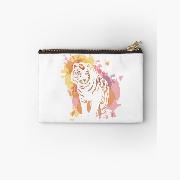 Item preview, Tiger on a background of watercolor splashes designed and sold by ElenaKud.