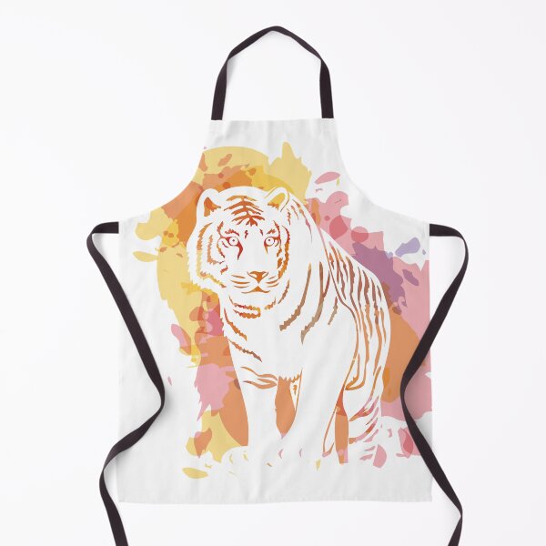 Item preview, Tiger on a background of watercolor splashes designed and sold by ElenaKud.