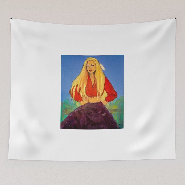 Item preview, Girl with a white feather in her hair  designed and sold by Natalia_Shchip.