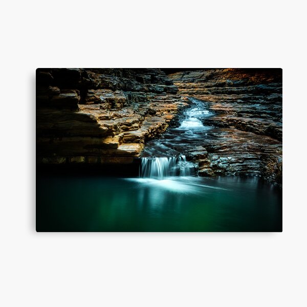 Water On The Rocks Canvas Print