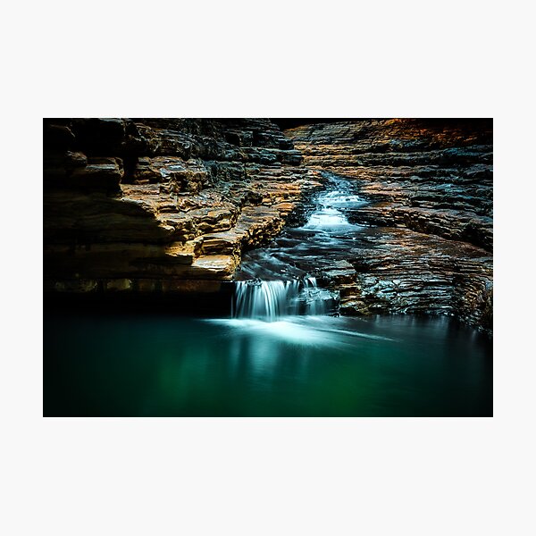 Water On The Rocks Photographic Print