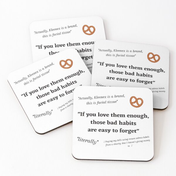 Item preview, If you love your friends enough you are able to forget their bad habits designed and sold by philippp7.