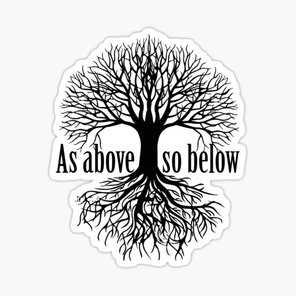 91 Mystical As Above So Below Tattoos To Introduce To Your Tattoo Arsenal