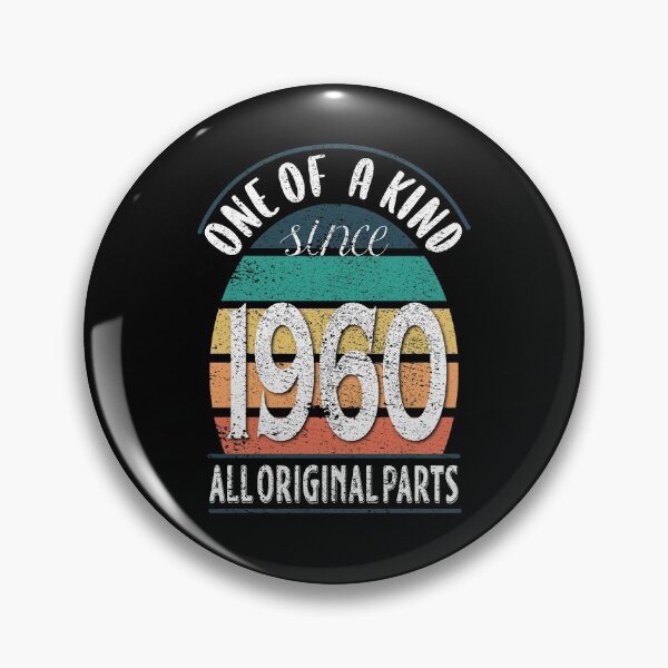 Item preview, One of a Kind Since 1960 All Original Parts, Vintage Birthday 1960 designed and sold by orangeblue21.
