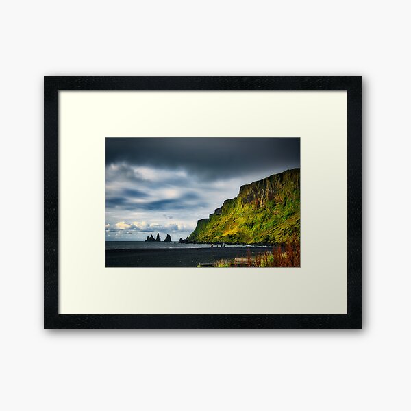 The Reynisdrangar Cliffs Framed Art Print