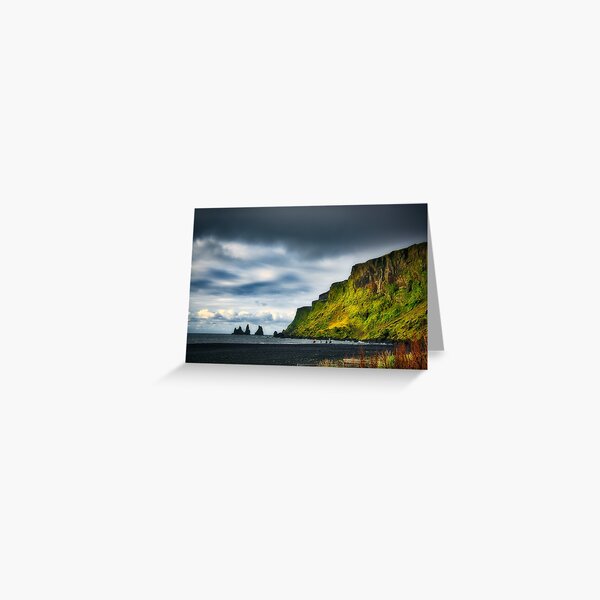 The Reynisdrangar Cliffs Greeting Card