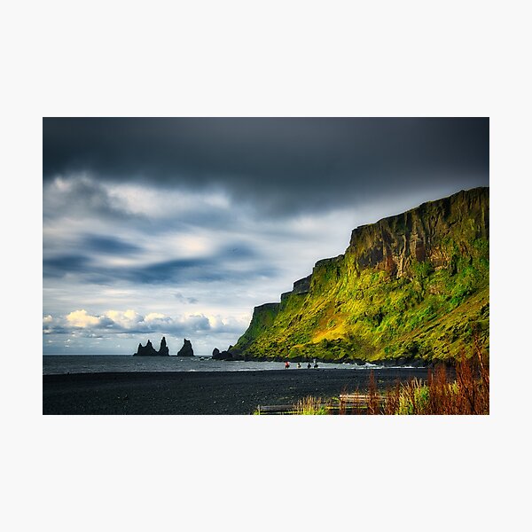The Reynisdrangar Cliffs Photographic Print