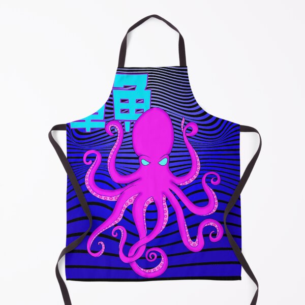 Item preview, Vaporwaven Anime Japanese Aesthetics Octopus designed and sold by OliviaGbyKyro.