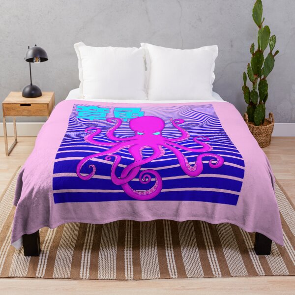 Item preview, Vaporwaven Anime Japanese Aesthetics  Octopus  designed and sold by OliviaGbyKyro.