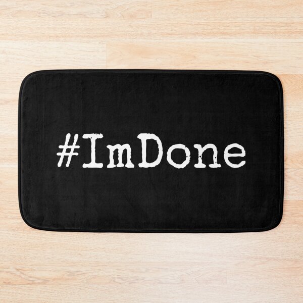 Item preview, #ImDone - No More Lockdowns, Restrictions and Vaccine Mandates designed and sold by TheNorthLight.