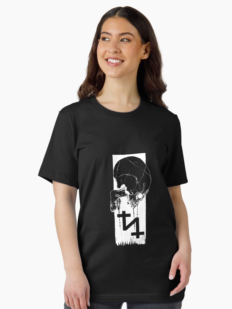 Thumbnail 2 of 7, Essential T-Shirt, Tenderness of Wolves - Skull designed and sold by Imago-Mortis.