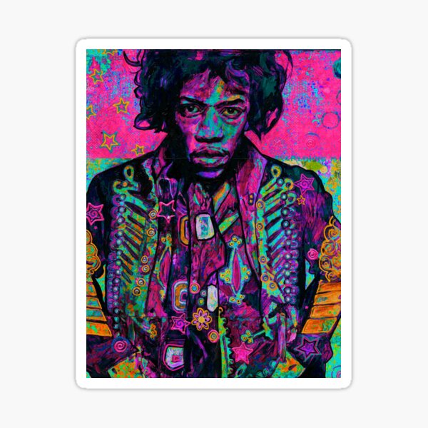 Item preview, Jimi in Pink designed and sold by RayStephenson.