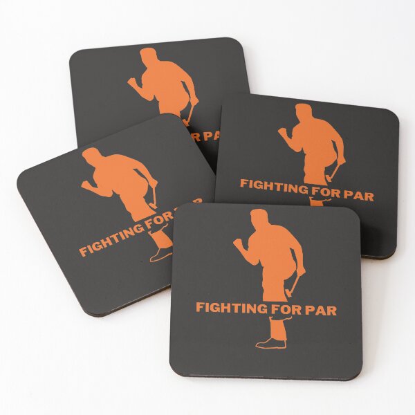 Item preview, Fighting for Par and Celebrating sinking a Par Putt designed and sold by FuddalanDesigns.