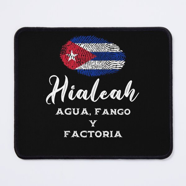 Item preview, Hialeah Cuban Flag Agua Fango y Factoria Funny Cuban Sayings designed and sold by elvisg03.